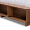 Baxton Studio Cosma Ash Walnut Wood 4-Drawer Full Size Platform Storage Bed 173-9434-10668 - alternate 4